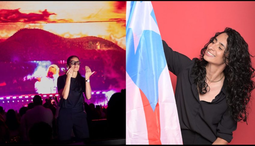Meet the Puerto Rican deaf interpreter set to make history during Bad Bunny Super Bowl halftime show