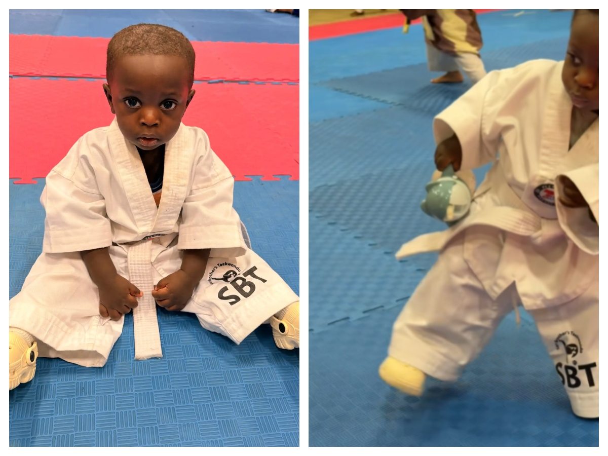 Meet the 1-year-old going viral for his taekwondo skills Meet the 1-year-old going viral for his taekwondo skills