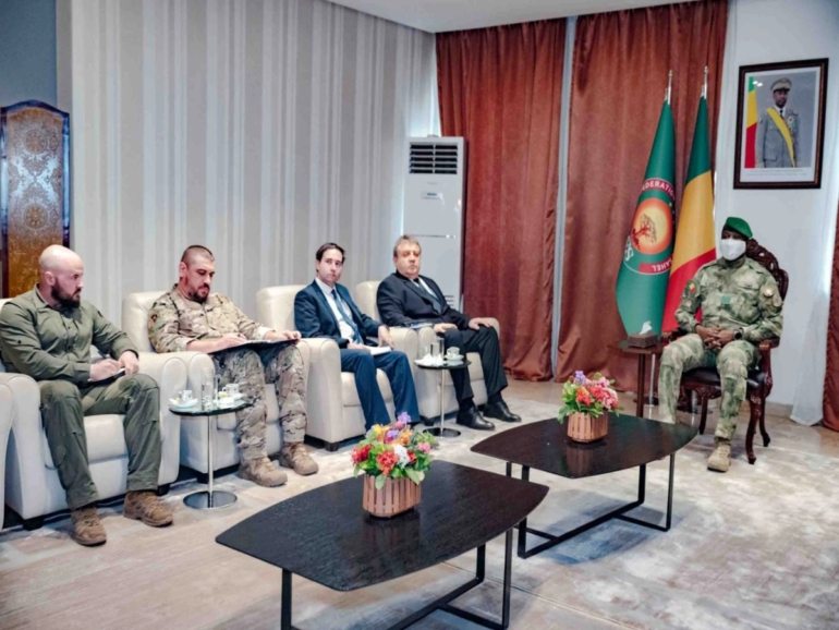 Attack With Ruler Mali military ruler meets Russian envoy after coordinated militant ...