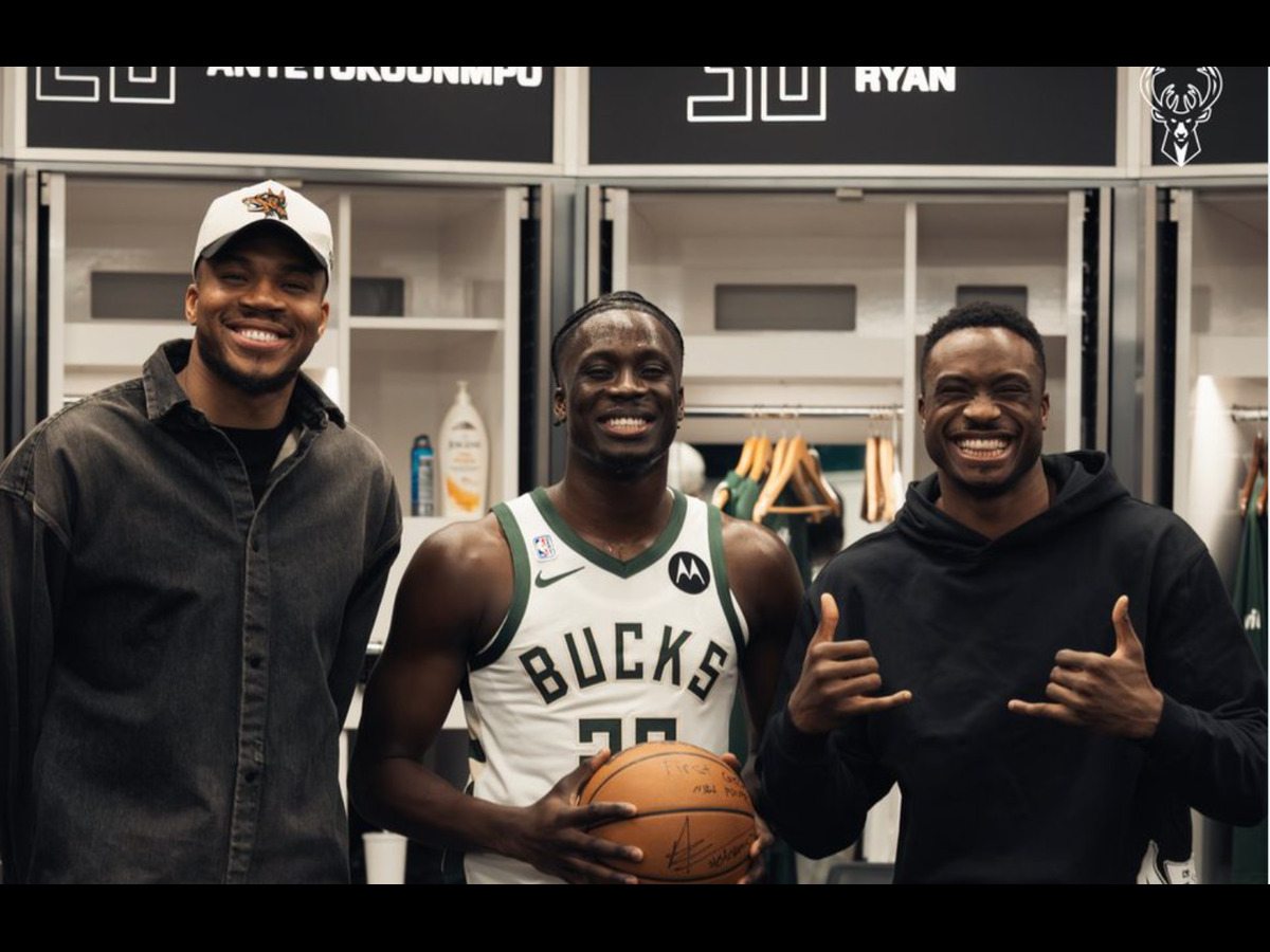 The Antetokounmpo brothers make history as first three siblings on same ...