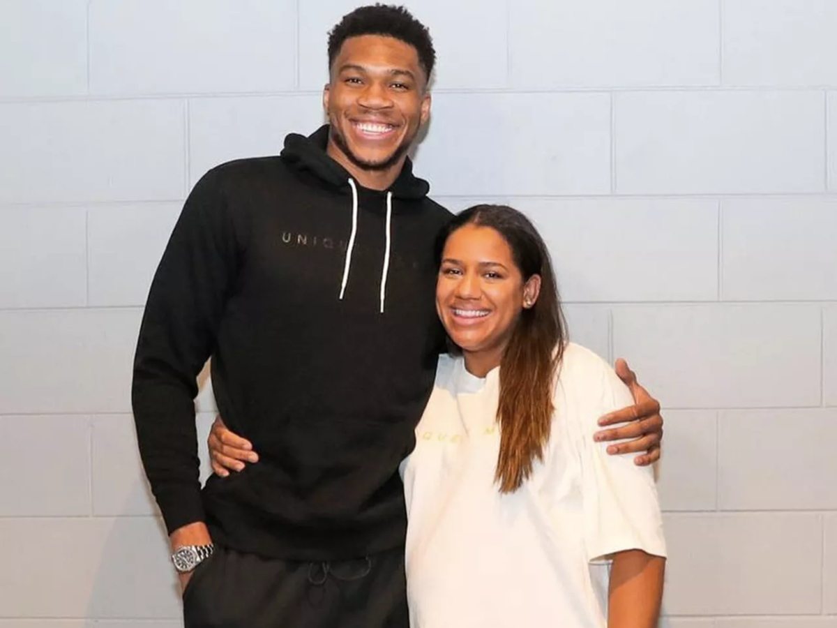 Giannis Antetokounmpo explains why he's in love with his wife Mariah
